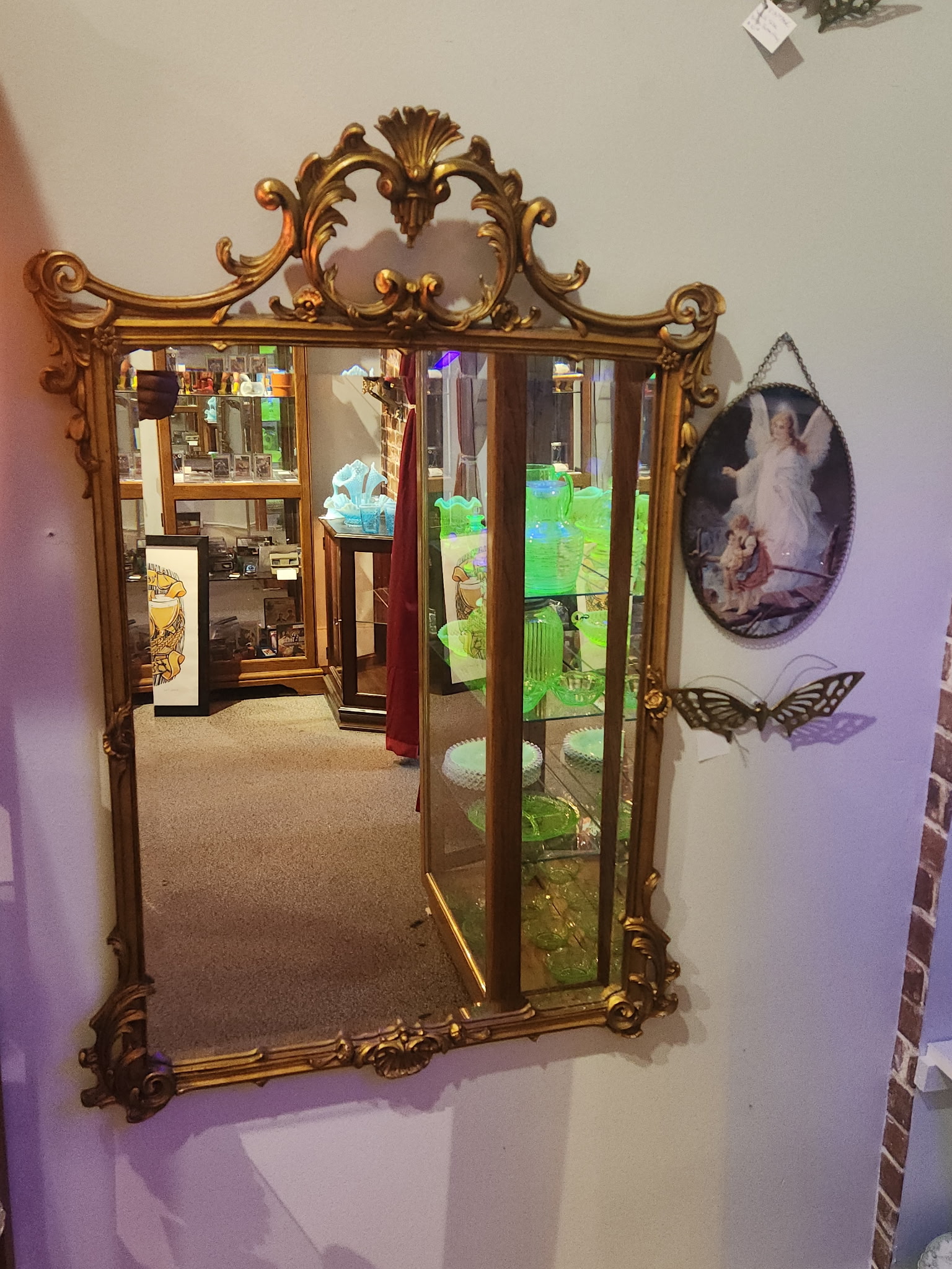 Antique decor display